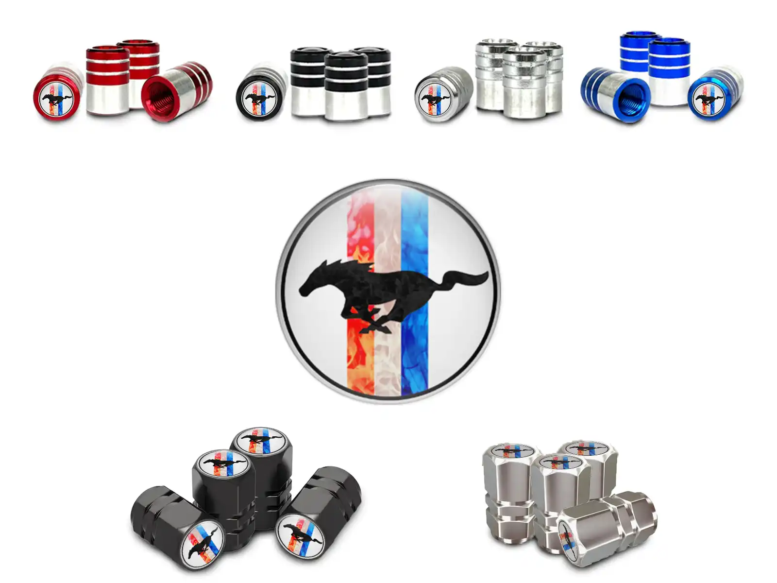 Ford Protections Valve Vélos Acier Inoxydable